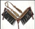 Showman Leather Headstall & Breast Collar Set w/ Cheetah Print & Fringe