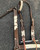 Showman Hair-On Cowhide Leather Headstall & Breast Collar Set