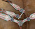 Showman Turquoise & Pink Painted Arrow Leather Headstall & Breast Collar Set