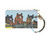 Three Brown Horses Print Wristlet