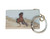 Brown Horse Running Print Wristlet