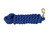 Showman 10' Braided Cotton Lead w/ Brass Snap