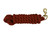 Showman 10' Braided Cotton Lead w/ Brass Snap