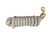 Showman 10' Braided Cotton Lead w/ Brass Snap Showman 10' Braided Cotton Lead w/ Brass Snap