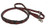 Showman Leather Braided Reins w/ Colored Lacing 