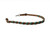 Showman Argentina Cow Leather Wither Strap w/ Color Braided Leather Accent