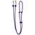 Showman 8' Knotted Durable Nylon Barrel Reins