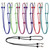 Showman 8' Knotted Durable Nylon Barrel Reins