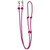 Showman 8' Knotted Durable Nylon Barrel Reins