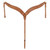 Showman Leather Contoured Breast Collar w/ Basketweave Tooling