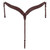 Showman Leather Contoured Breast Collar w/ Basketweave Tooling