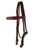 Showman Argentina Cow Leather Draft Horse Size Browband Headstall