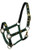 Adjustable Cob Size Neoprene Lined Nylon Halter w/ "Running Horse" Overlay