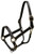 Leather Horse Size Halter w/ Brass Hardware