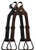 Showman Heavy Duty Nylon Buddy Stirrups  Showman Heavy Duty Nylon Buddy Stirrups