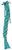 Showman Durable Lycra Braid-In Tail Bag