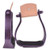 Showman Color Coated Angled Aluminum Stirrups