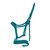 Showman Braided Nylon Mule Tape Halter w/ 8' Lead 