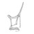 Showman Braided Nylon Mule Tape Halter w/ 8' Lead 