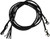 Leather Braided Split Reins 