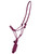 Pony Adjustable Braided Nylon Cowboy Knot Rope Halter w/ Lead