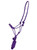 Pony Adjustable Braided Nylon Cowboy Knot Rope Halter w/ Lead