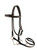 Pony Leather Bridle w/ Twisted Wire O-Ring Snaffle Bit