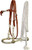 Showman Leather Futurity Knot Rawhide Show Bosal w/ Cotton Mecate Reins