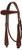 Showman Argentina Cow Leather Headstall w/ Basket Weave and Floral Tooling Showman Argentina Cow Leather Headstall w/ Basket Weave and Floral Tooling