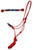 Cowboy Knot Halter w/ Beaded Noseband & Lead
