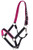 Showman Full Size Horse Nylon Colored Neoprene Lined Halter