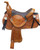 Tooled Leather Decorative Saddle