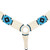 Showman Mohair Wool Multi-Strand Southwest Design Breast Collar