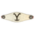 Showman Nylon Bronc Halter w/ Leather Cowhide "Y" Branded Noseband