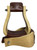 Showman Polished Light Oak Wooden Stirrups