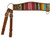 Showman Leather Tripping Collar w/ Serape Blanket Inlay