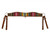 Showman Leather Tripping Collar w/ Serape Blanket Inlay