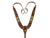 Showman Leather Pulling Collar w/ Serape Blanket Inlay