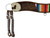 Showman Tooled Tripping Collar w/ Serape Blanket Inlay & Hair-On Cowhide