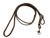 Showman Hair-on Cowhide Leather Roping Reins w/ Whipstitch