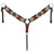 Showman Aztec Design Multi-Strand Wool String Breast Collar 