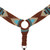 Showman Aztec Design Multi-Strand Wool String Breast Collar 