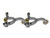Showman Toddler Stainless Steel Spurs w/ Brass Rowels & Buttons