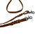 Showman Twist Braid Argentina Cow Leather Contest Reins