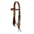 Showman Cattle Country Cowhide Browband Headstall & Breast Collar Set