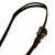 Showman Leather Split Ear Headstall w/ Cowboy Gambler Buckle