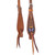 Tough1 Mini Butterfly Browband Leather Headstall