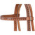 Tough1 Mini Butterfly Browband Leather Headstall