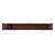Showman Basketweave Tooled Straight Neoprene Bottom Girth