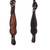 Showman Single Ear Floral Tooled Leather Headstall